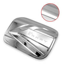 Fuel Tank Cap Cover Trim Chrome For Toyota Camry 2019 - 2020
