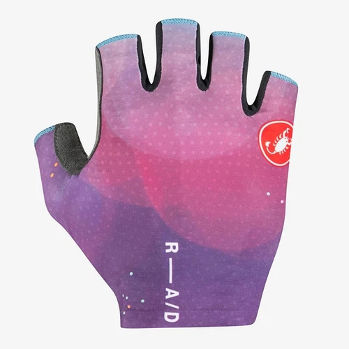 Castelli COMPETIZIONE 2 Cycling Gloves MEN'S : MULTICOLOR PURPLE