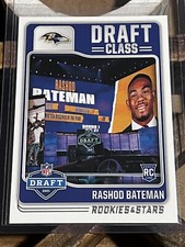Rashod Bateman 2021 Rookies and Stars Draft Class RC #DC-15 Ravens