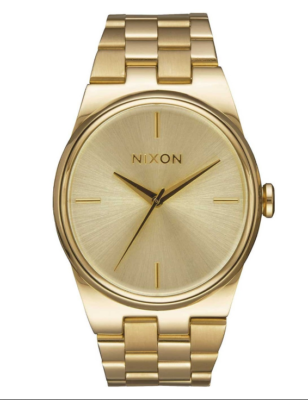 BRAND NEW* Nixon IDOL Stainless Steel Analog Gold-Toned  display picture 2