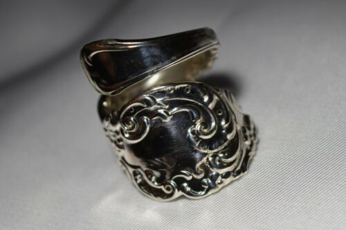 Anello "Cucchiaio" UNGER BROTHERS PASSAIC FATTO A MANO IN ARGENTO STERLING SPEDIZIONE GRATUITA - Foto 2 di 4
