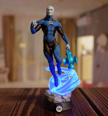 Saint Walker, Bro'Dee Walker, DC Comics, Statue, 3D Druck Figur, UNBEMALT