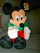 NEW with Tag Disney Mickey Mouse 20" Plush 2019 Snowflake Outfit P84 