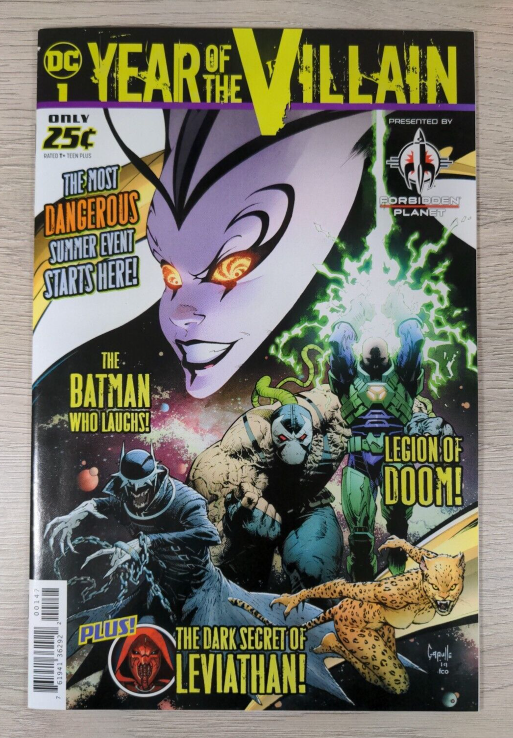 DC Comics Issue 1  Forbidden Planet Year Of The Villain July 2019