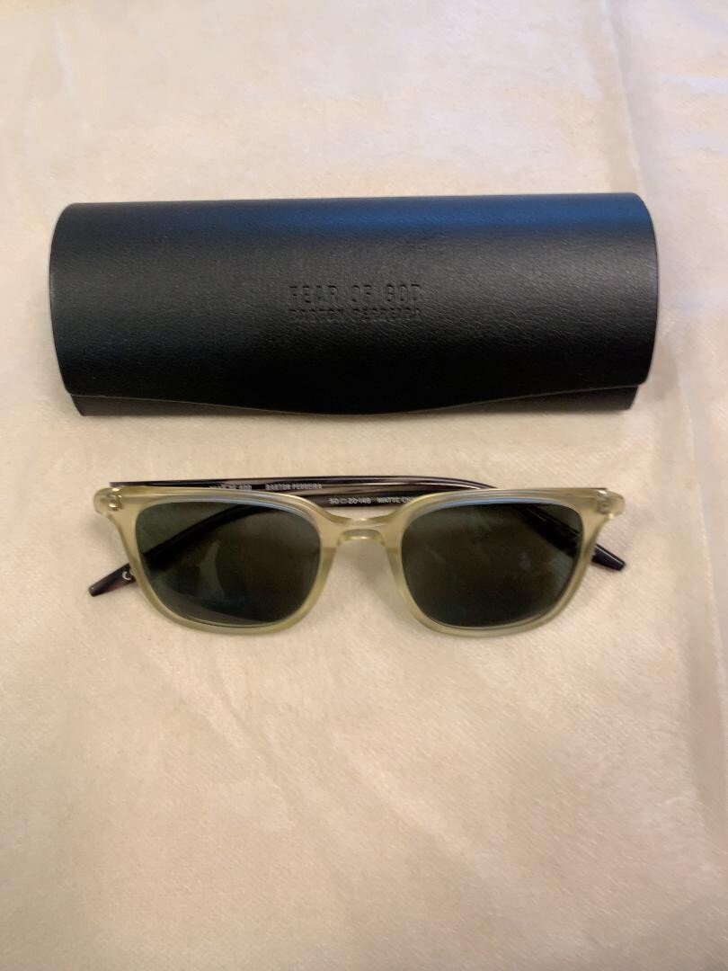 Fear Of God X Barton Perreira Sunglasses Frame: Beige Lens Fear Of God X Barton Perreira Sunglasses Frame: Beige Lens