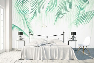 3D Leaves 2439 Wallpaper Mural Paper Wall Print Indoor Murals CA Sinsin