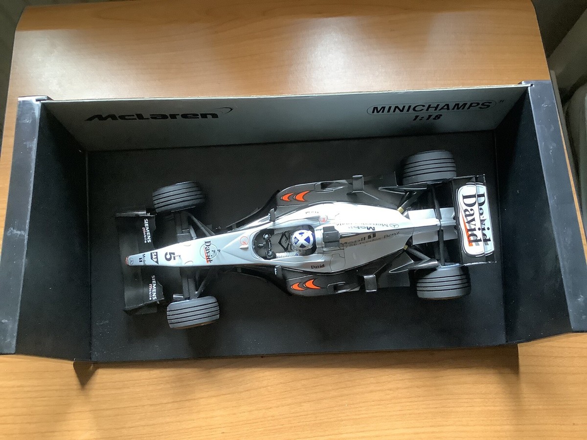 McLaren MINICHAMPS 1:18 ミニカー Minichamps McLaren Mercedes MP4-18 Testcar 2003 David