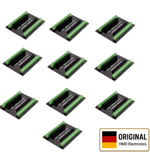 10 Stk ESP32 Breakout Board Expansion Board für ESP32 38pin GPIOTerminal Adapter