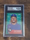 2022 Topps Chrome Update Plat. JOSE RAMIREZ - Toile Wh/Grn 20/99 - SGC 9.5 POP 1