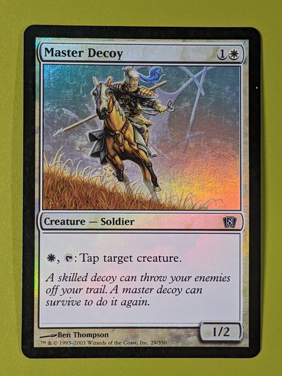 FOIL Master Decoy x1 Eighth Edition 8th 1x Magic the Gathering MTG