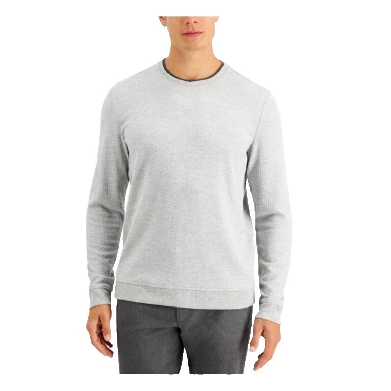 Tasso Elba Crew Neck Regular Size Sweaters for Men