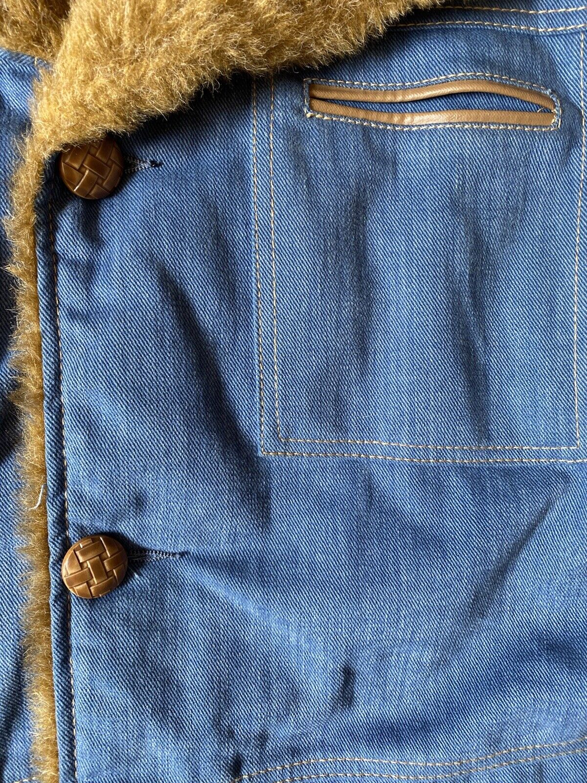 Vintage Shipton Sportswear Jacket Sherpa Like Lined Made In U.S.A. Era Size  40