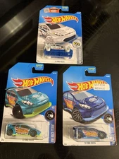 Hot Wheels Lot Of  3  ‘12 Ford Fiesta Different Variants