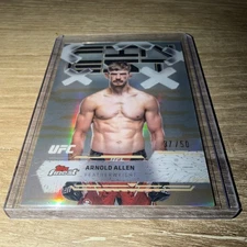 2025 TOPPS FINEST UFC ARNOLD ALLEN FINEST /50 Refractor #47
