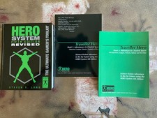 Hero System Traveller Hero Adventure in Charted Space Book 1, 2 Core Rules new