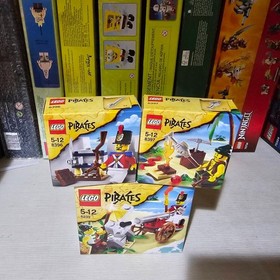 LEGO 6239 8396 8397 3 sets Pirates  Sealed Free shipping