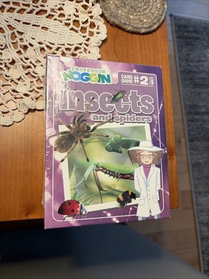 Prof Noggins: Insects And Spiders Card Game - Outset Media
