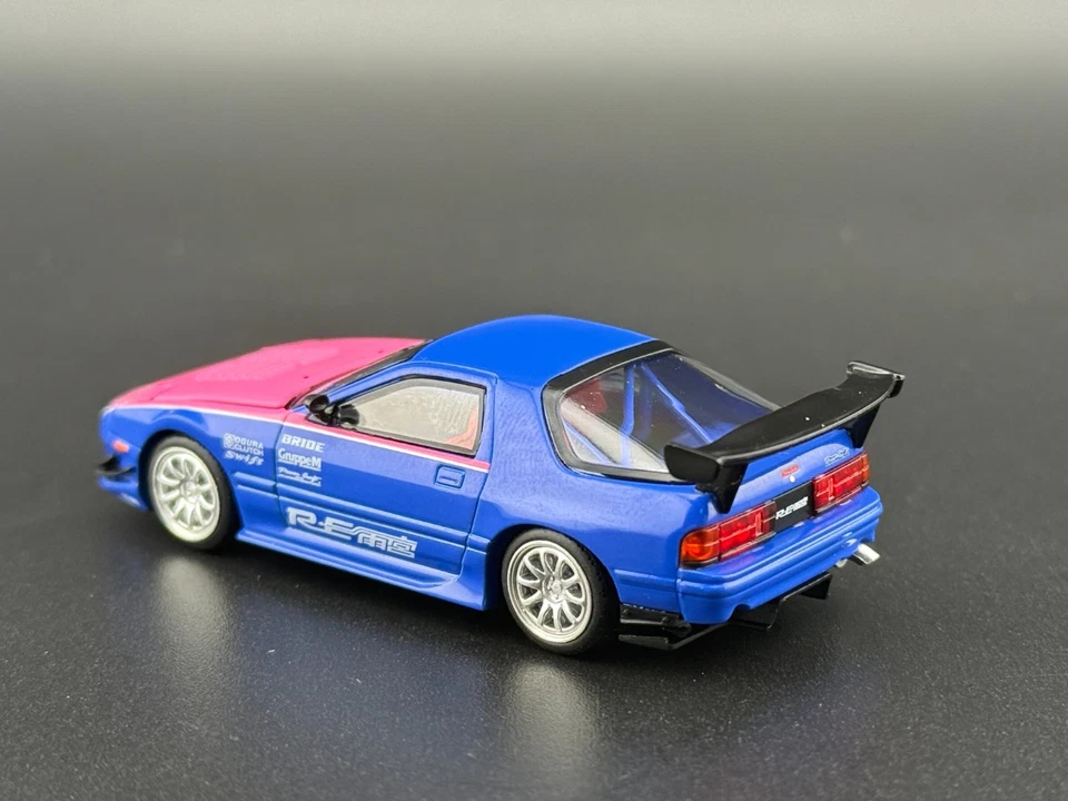 Pop Race xcartoys Mazda RX7 FC3S RE Amemiya APAxpo 2025 PR640255 1/64 Foto 4 de 4