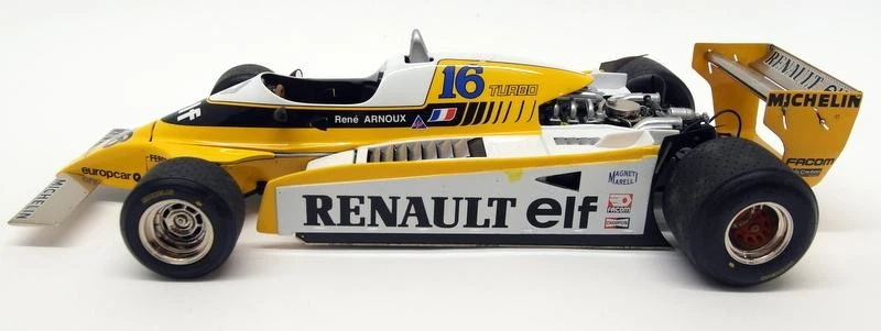 Exoto 1/18 scale Diecast 97091 - Renault RE-20 Turbo 1980 GP of France R Arnoux - Image 2 of 4