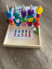 Holzspielzeug - Steckspiel - gebraucht -3+