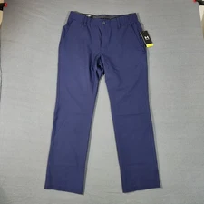 Under Armour Golf UA Drive Pants Navy Blue Mens Size 34x30 NWT