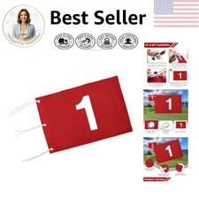 High-Quality Nylon Golf Flag 20x14 Inch - Elevate Your Putting Green Experience