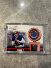 JIM KELLY /250 Jersey 2002 Playoff Piece Of The Game COA Bills HOF Relic Card