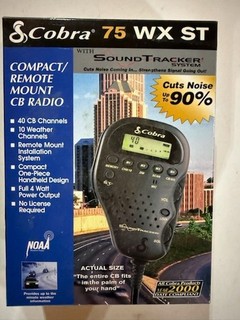 cobra cb radio 75 wx st