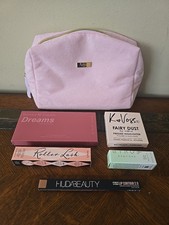 BNIB Full Size 5 Pc Mixed Makeup Lot: Shadow Mascara Highlighter Lip Oil Liner