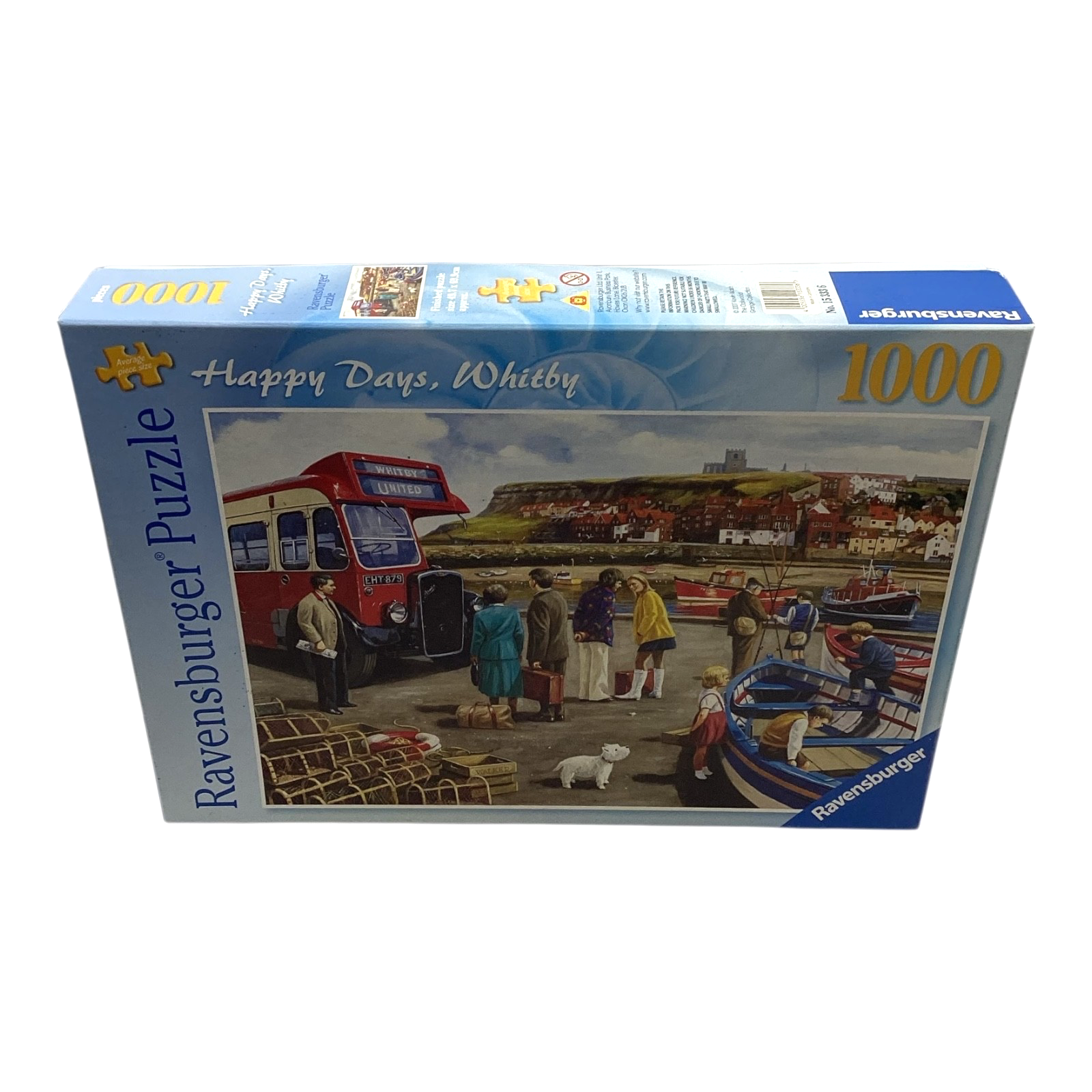 Ravensburger Happy Days Whitby 1000 Piece Jigsaw Puzzle Used Complete