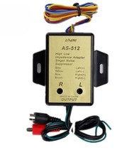 Car Hight To Low Impedance AdaptorAS-512 For Truck Off-road Vehicle CD DVD Radio