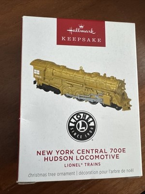 HALLMARK 2025 NEW YORK CENTRAL 700E HUDSON LOCOMOTIVE LIMITED * DAMAGED BOX *