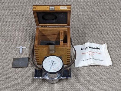 Instrumentumatic Tragbarer Härteprüfer Gehäuseset Prüfblock Anleitung Ersatzteile