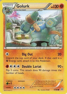 Golurk 41/98 Ancient Origins Common Pokémon Card