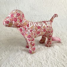 Victoria Secret Pink Dog Flower Print 7  Plush Stuffed Animal Dream