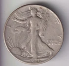 1946-P WALKING LIBERTY HALF DOLLAR 90% SILVER PHILADELPHIA .50¢ UNITED STATES