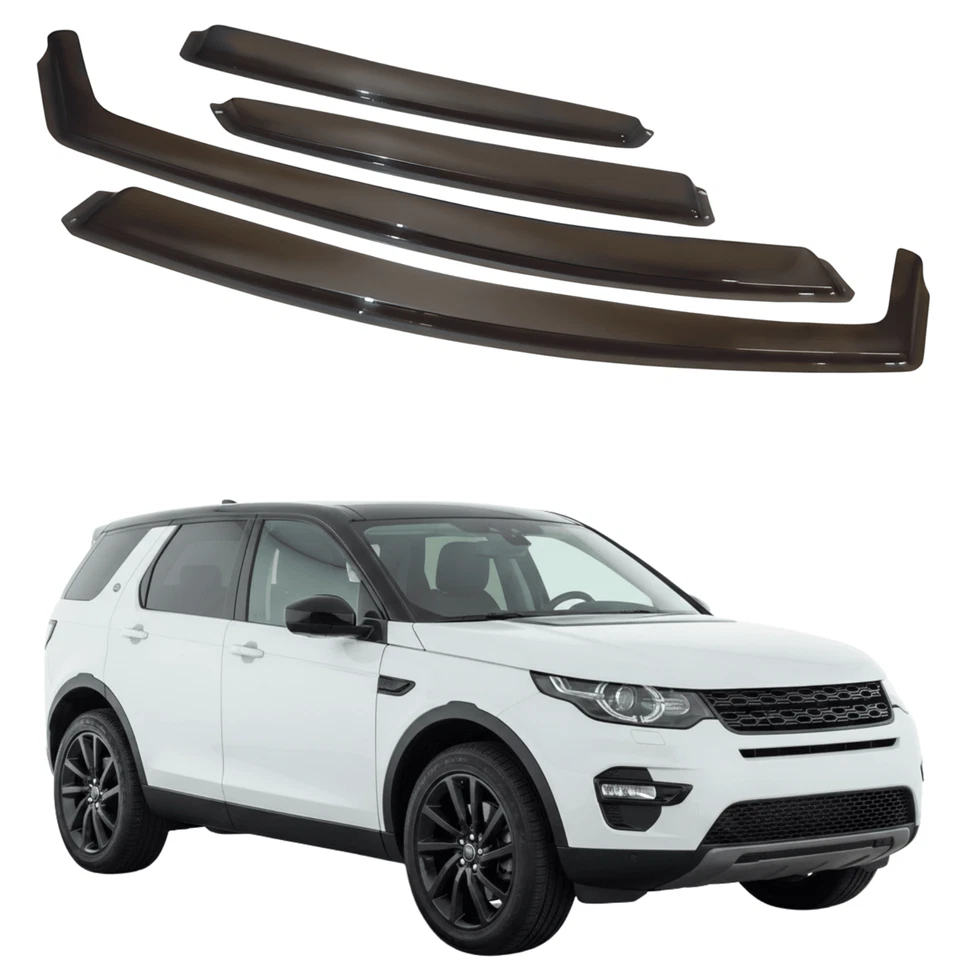 para Landrover Discovery Sport 2016+ protectores de lluvia en canal deflector de viento 4 piezas Foto 2 de 4