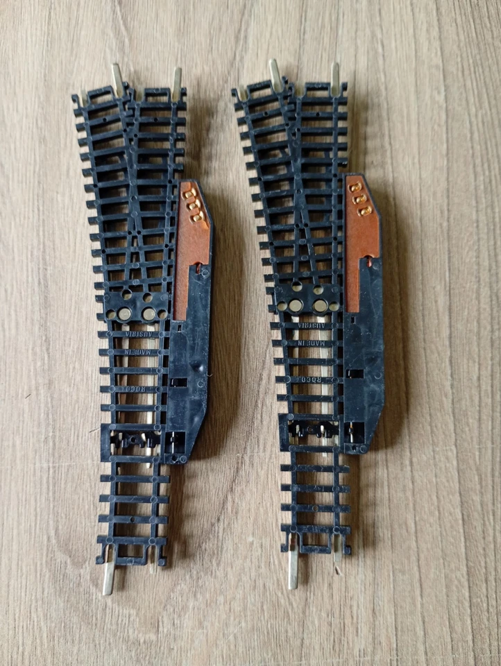 Pair Of Roco N Gauge Right  Point's. Nickel Silver - Image 3 of 3