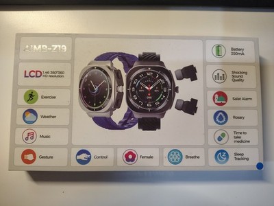 Smartwatch mit integrierten Kopfhörer/Bluetooth Earbuds