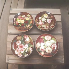 Formalities by Baum Bros Decorative 8" Plates w/ Hangers  Fragrance Collection 4