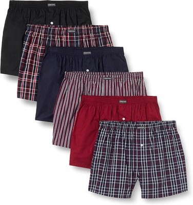 Lower East American Boxershorts Herren 10 Pack I 6 Pack aus 100% Baumwolle I