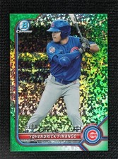 2022 Bowman Green Mini-Diamond Refractor 75/99 Yohendrick Pinango #BCP-95 0tx6
