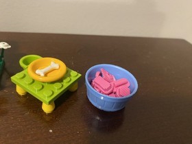 LEGO Friends 3061 City Park Cafe and 3934 Miami Puppy House 100% Complete