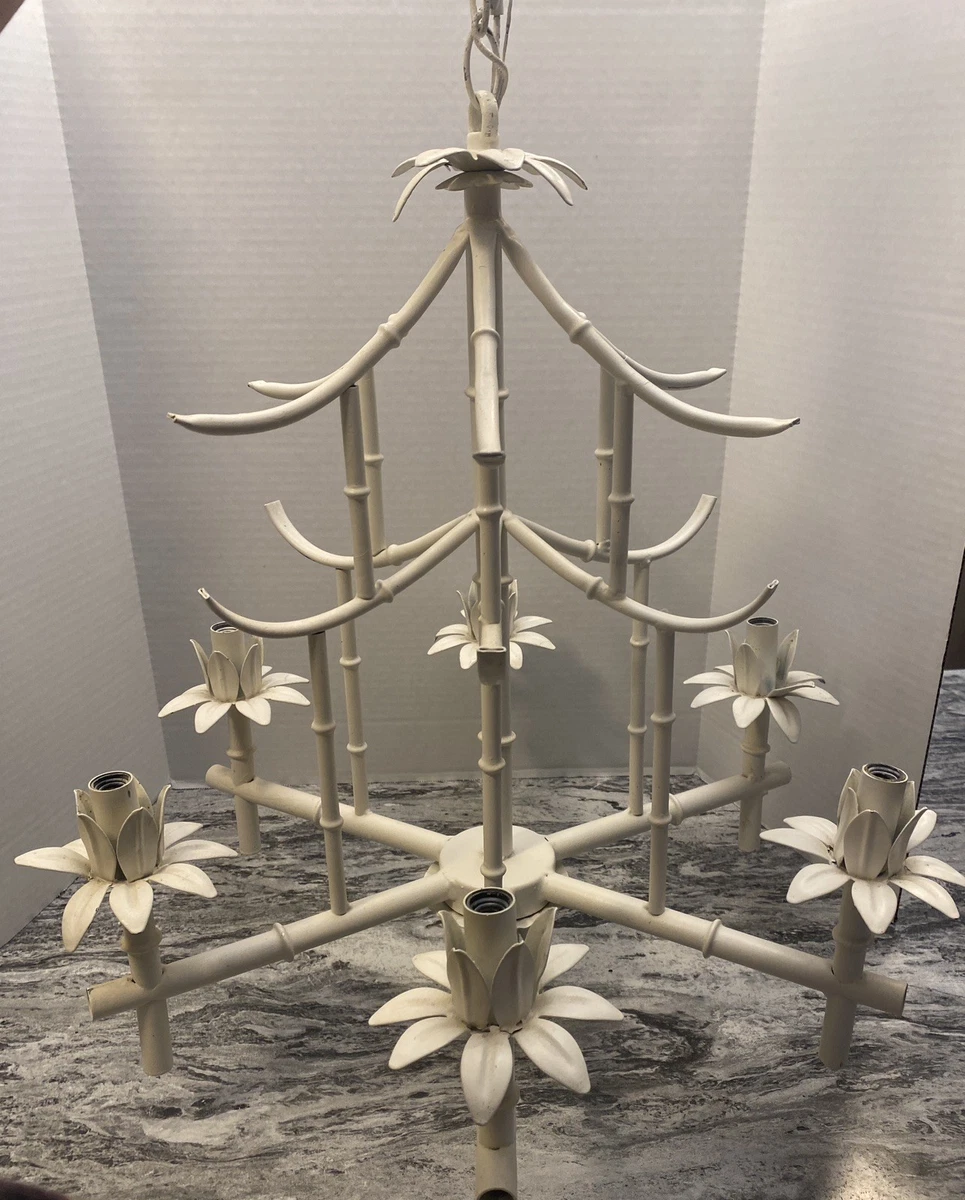 Bamboo Antique Chandeliers, Sconces & Lighting Fixtures for sale