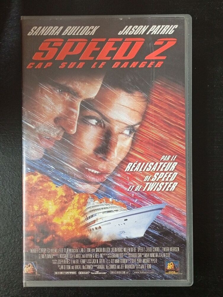 VHS - Speed 2 Bullock Sandra Patric Jason Dafoe Willem Of Bont Jan Fine