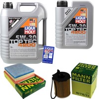 Inspektionskit Filter Liqui Moly ÖL 6L 5W-30 FüR CitroëN Berlingo B9 1.6 Hdi 90
