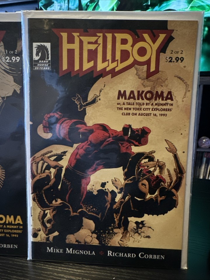 Hellboy Makoma #1-2 Complete Full Series Set 2006 Dark Horse Comics | eBay