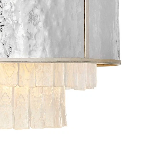 Fredrick Ramond FR32706 Gold Reverie 8-Light 26"W Crystal Drum Chandelier - Picture 3 of 5