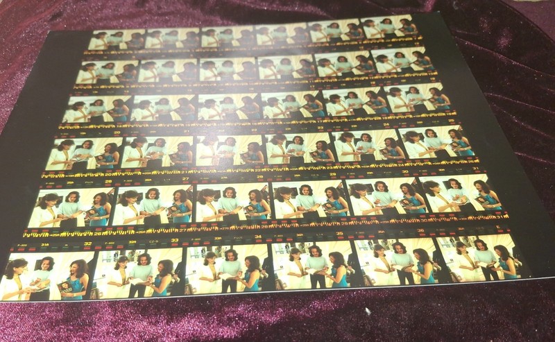 YANNI the Singer Photo CONTACT SHEET 8 X 10