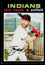 2020 Topps Heritage - Tyler Naquin #147 - Cleveland Indians *EX*